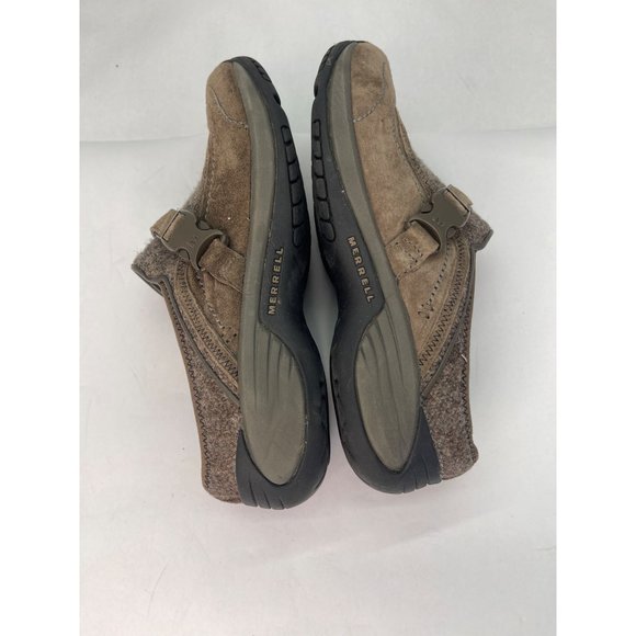 Merrell, MDCQ form ortholite air cushion women’s shoes suede slip on size 8 - Picture 8 of 13